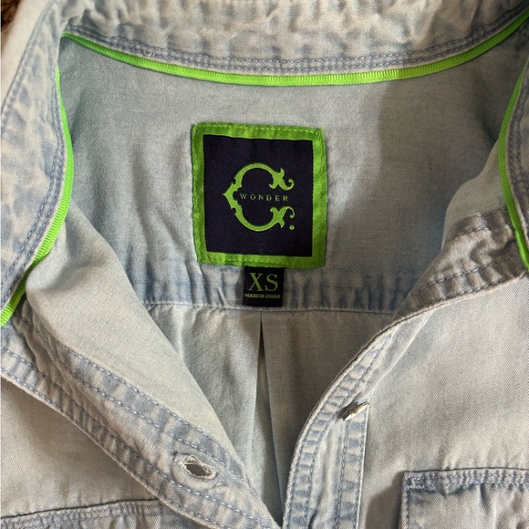 NEW C Wonder Shirtdress with Matching Belt - Picture 3 of 8